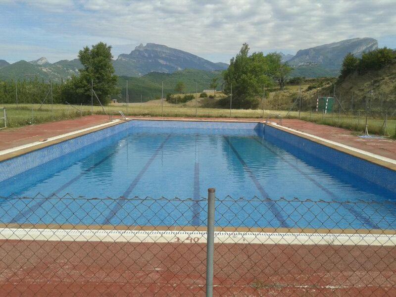 Casa Sallan Laspuña Ordesa Pirineo Exterior foto