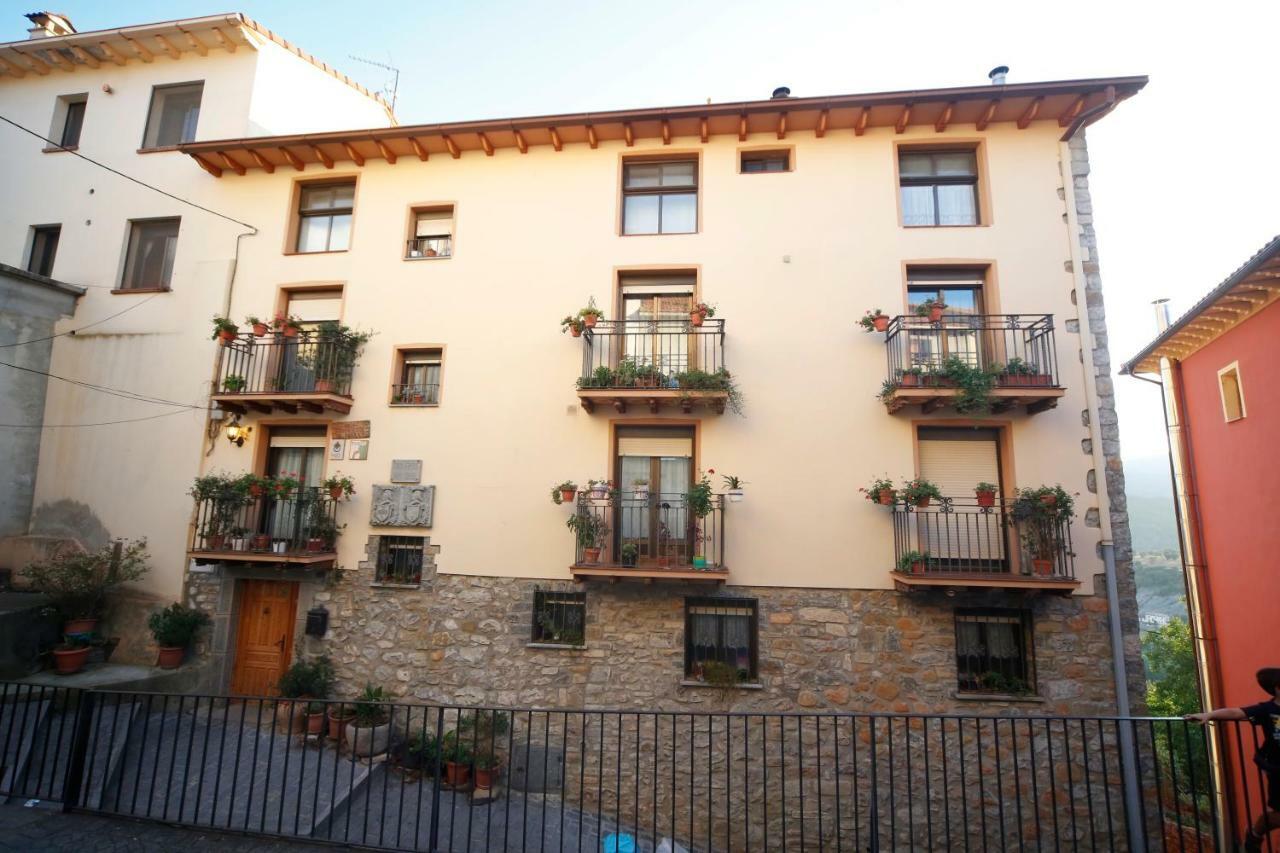 Casa Sallan Laspuña Ordesa Pirineo Exterior foto